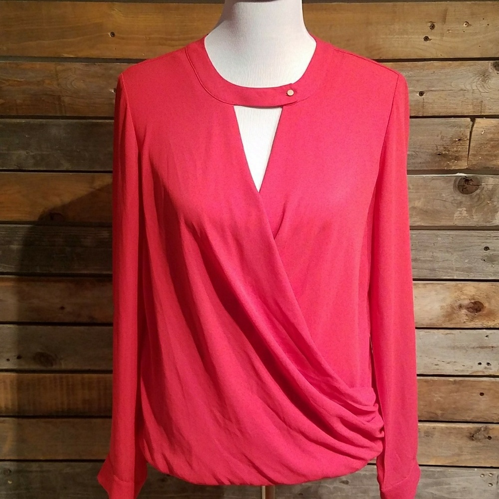 Ro&De Lovely Open Front Loose Fit Blouse M